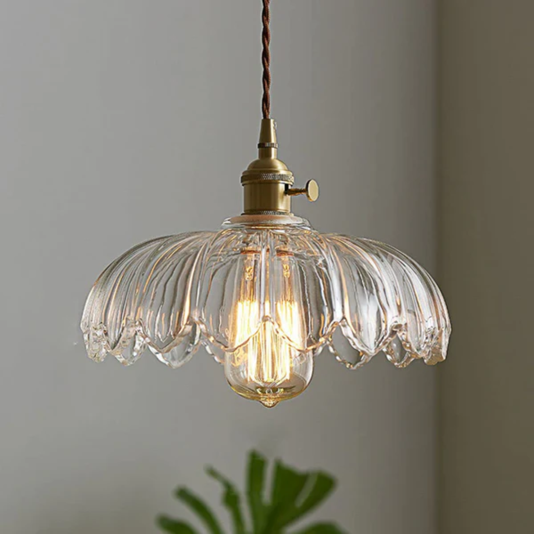 Dauren - Suspension Vintage en Verre