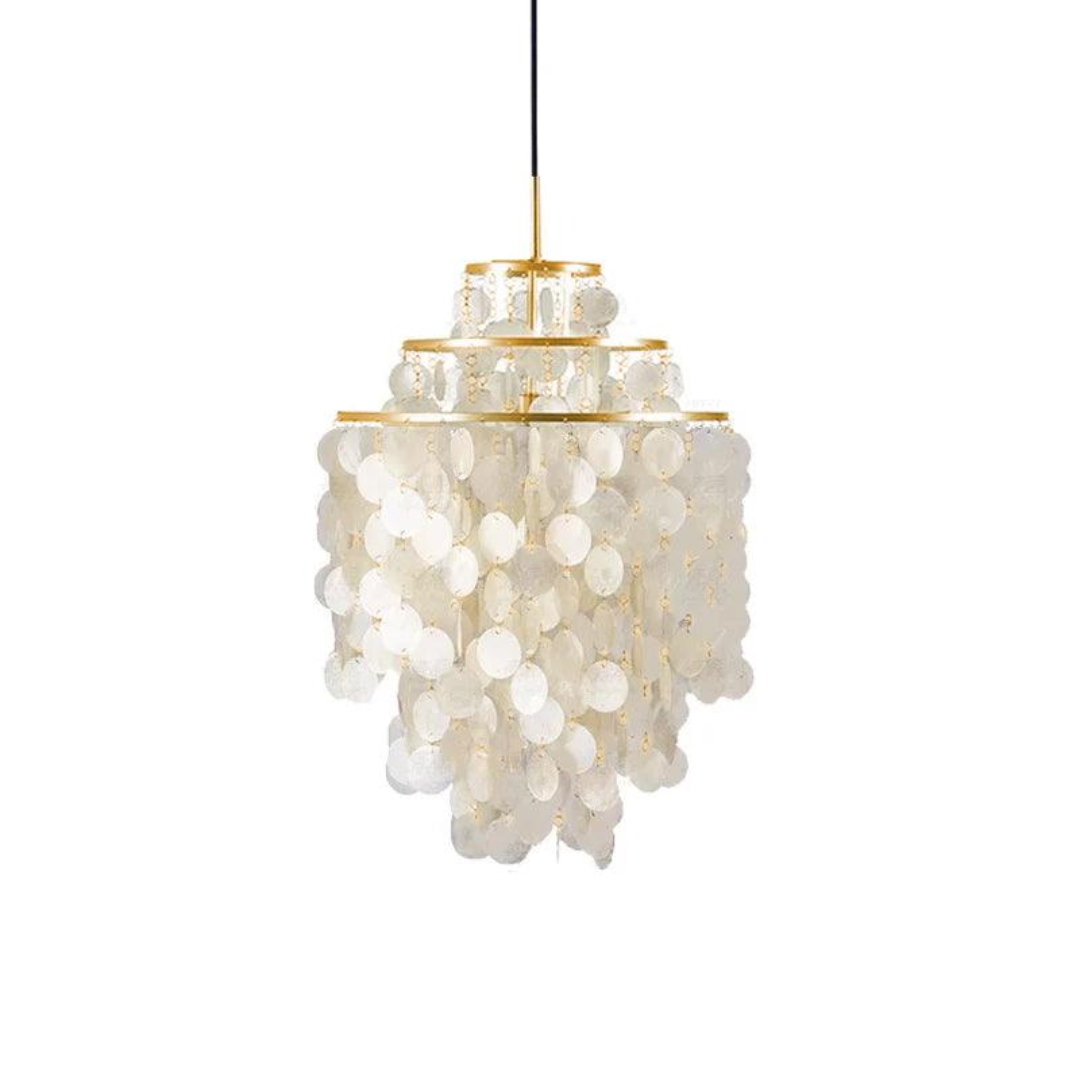 Lorvien - Suspension Vintage en Coquillage Naturel