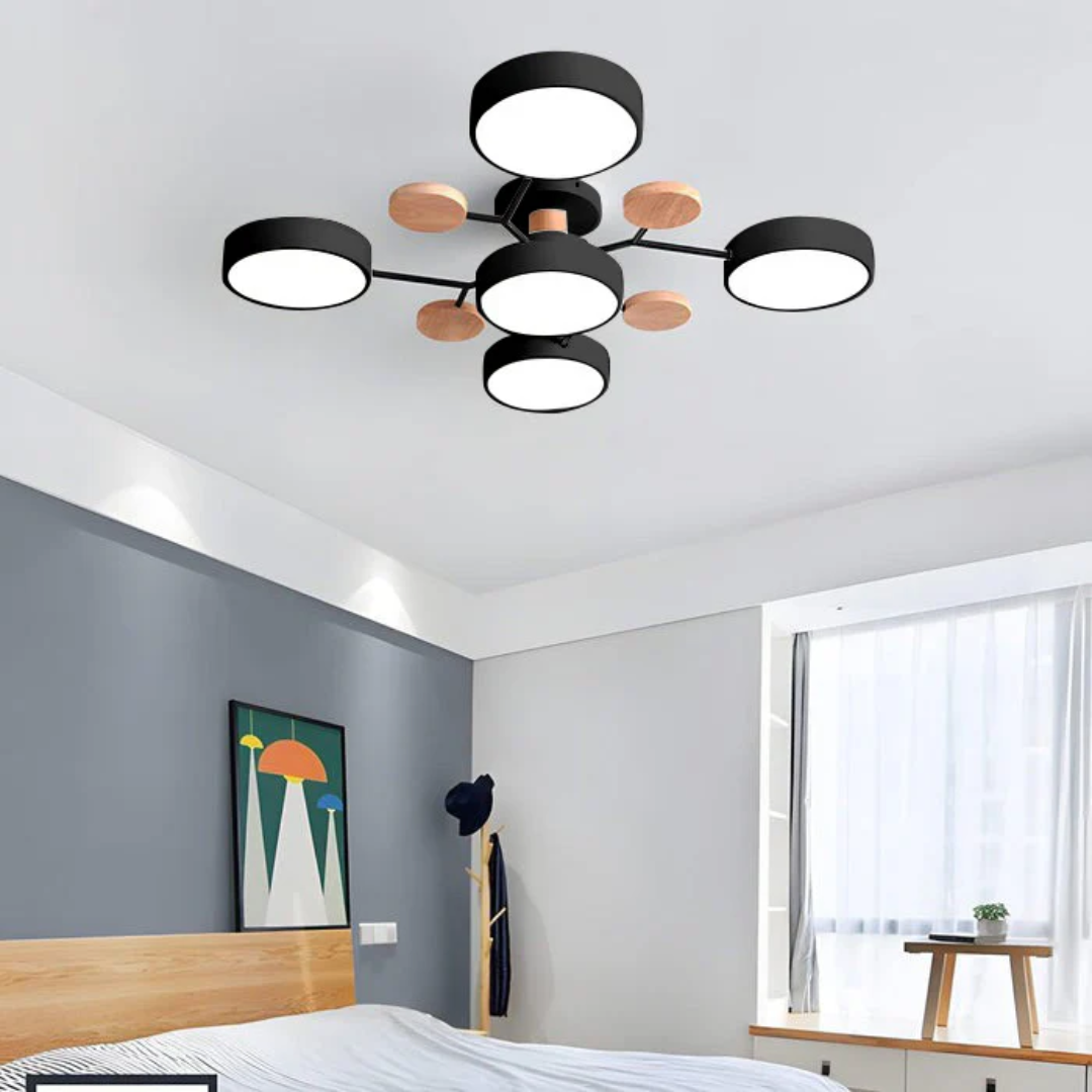 Noria - Plafonnier LED Rond Moderne