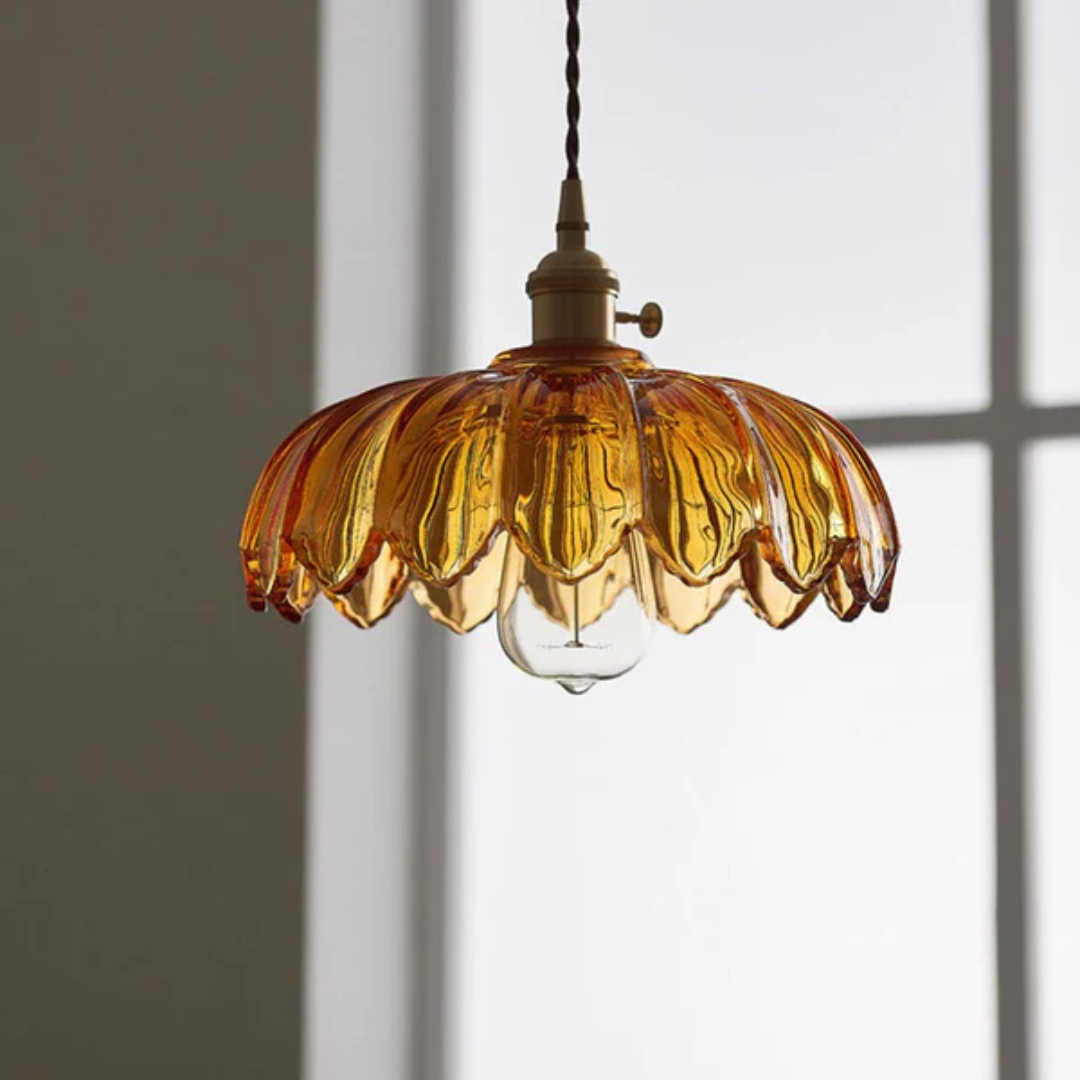 Dauren - Suspension Vintage en Verre