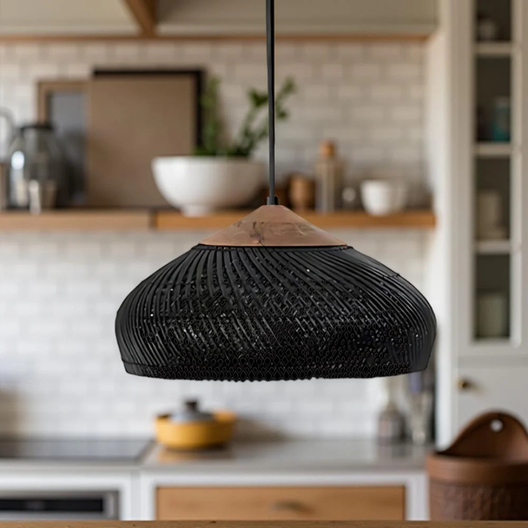 Luxara - Lampe Suspendue Bohème En Rotin