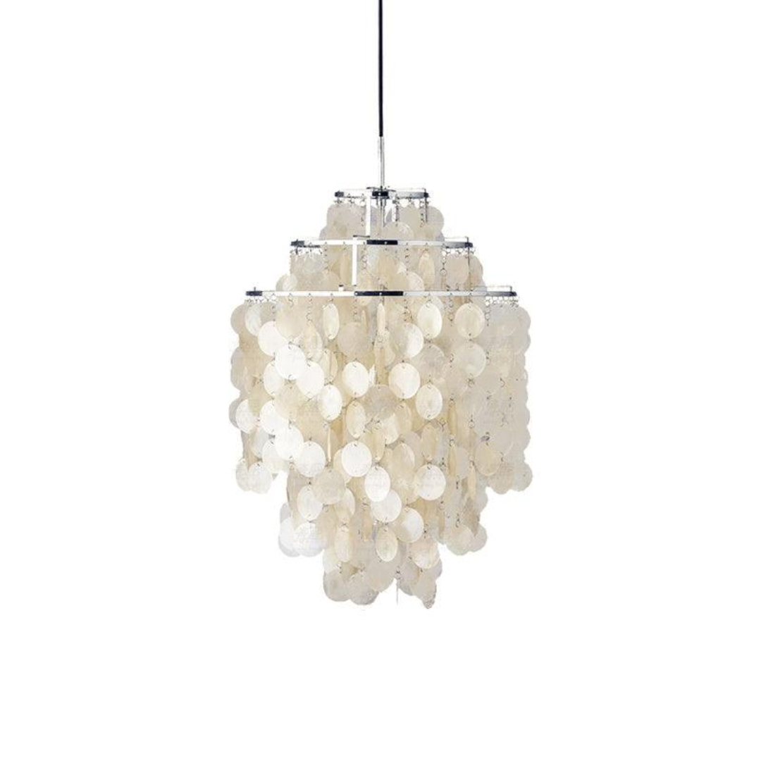 Lorvien - Suspension Vintage en Coquillage Naturel
