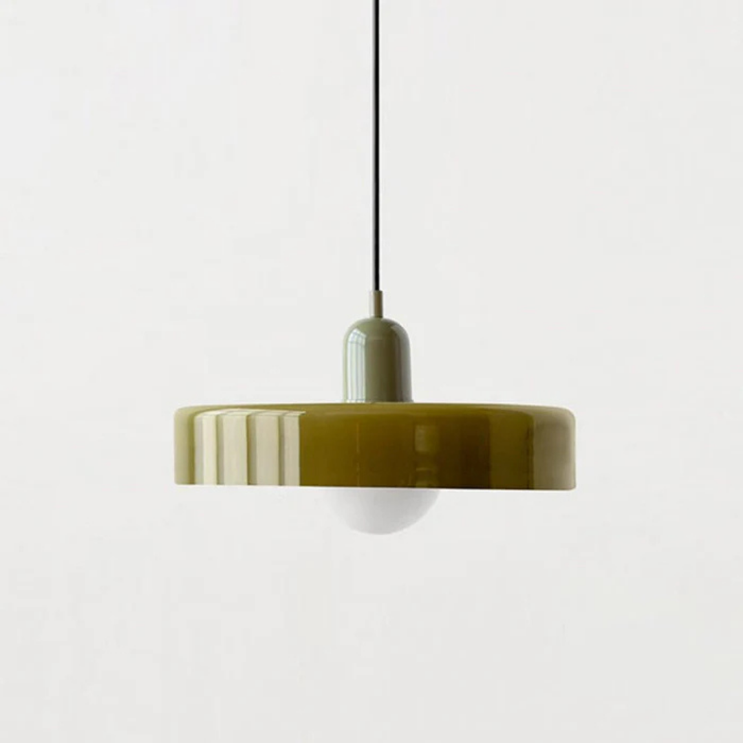 Aube - Lampe Suspendue Design En Verre Coloré