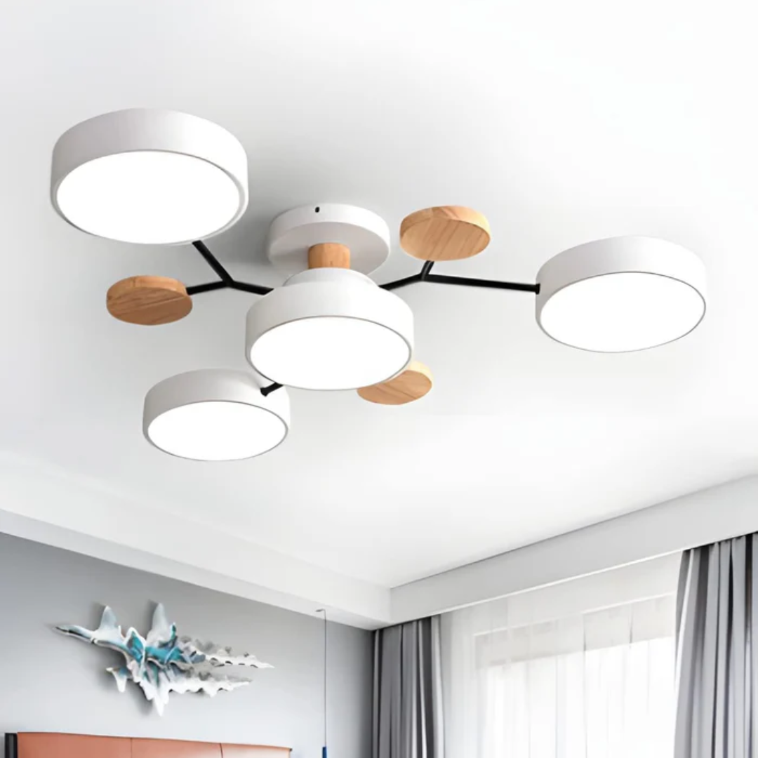 Noria - Plafonnier LED Rond Moderne