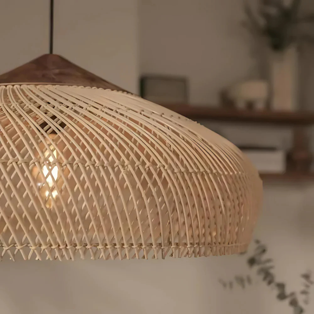 Luxara - Lampe Suspendue Bohème En Rotin