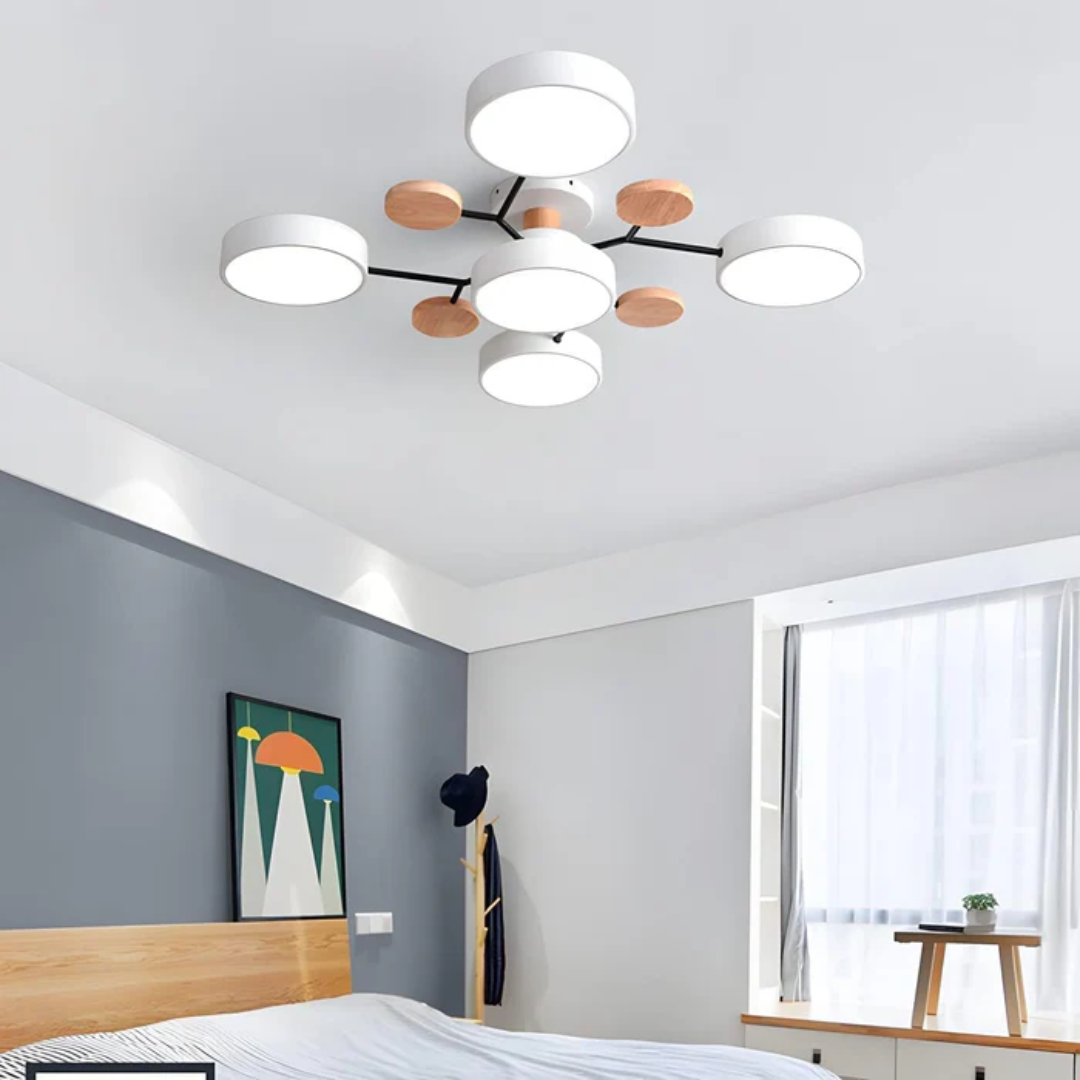 Noria - Plafonnier LED Rond Moderne