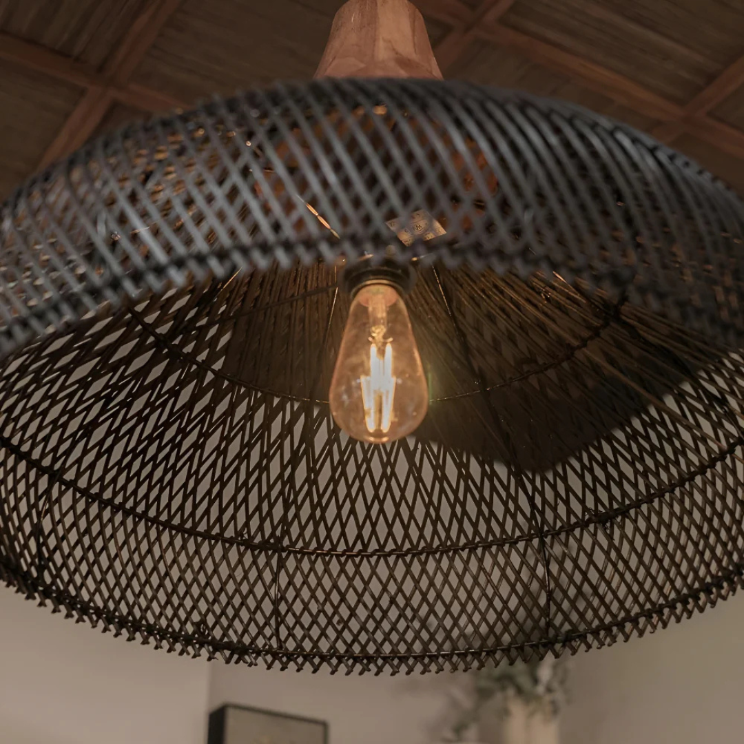 Luxara - Lampe Suspendue Bohème En Rotin