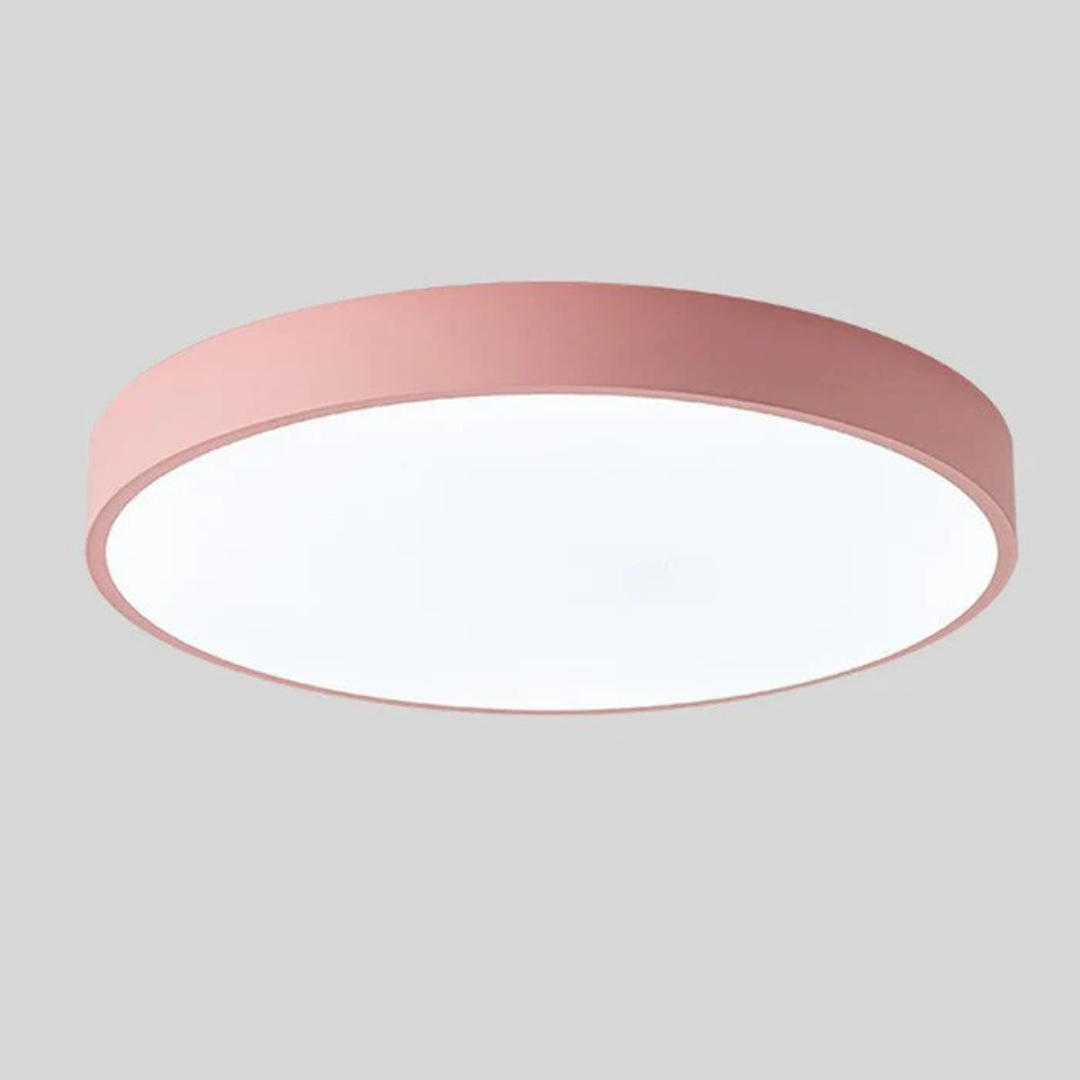 Lunea – Plafonnier LED Scandinave en Bois