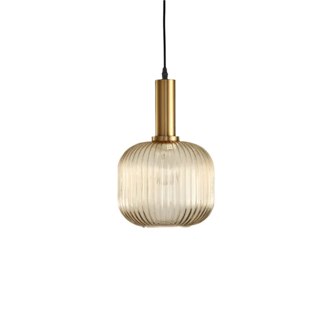 Melia - Lampe Suspendue En Verre Coloré Style Nordique