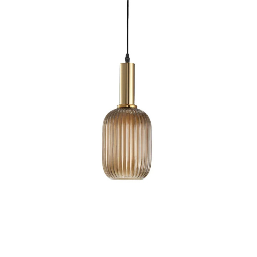 Melia - Lampe Suspendue En Verre Coloré Style Nordique