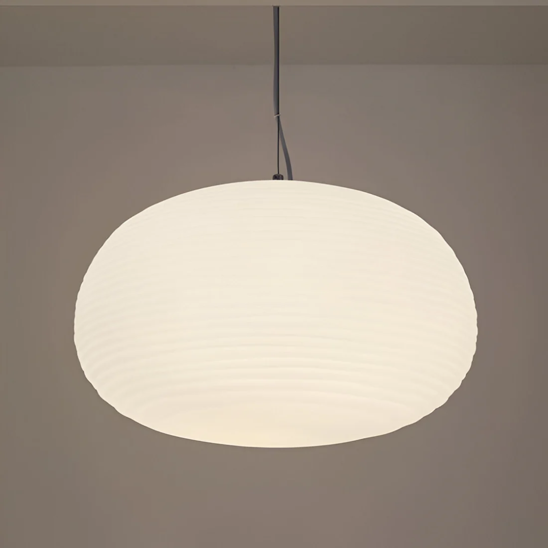 Alviane - Suspension en Verre Opalin