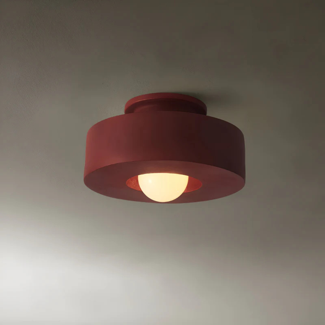 Lumora – Plafonnier LED Rond Moderne