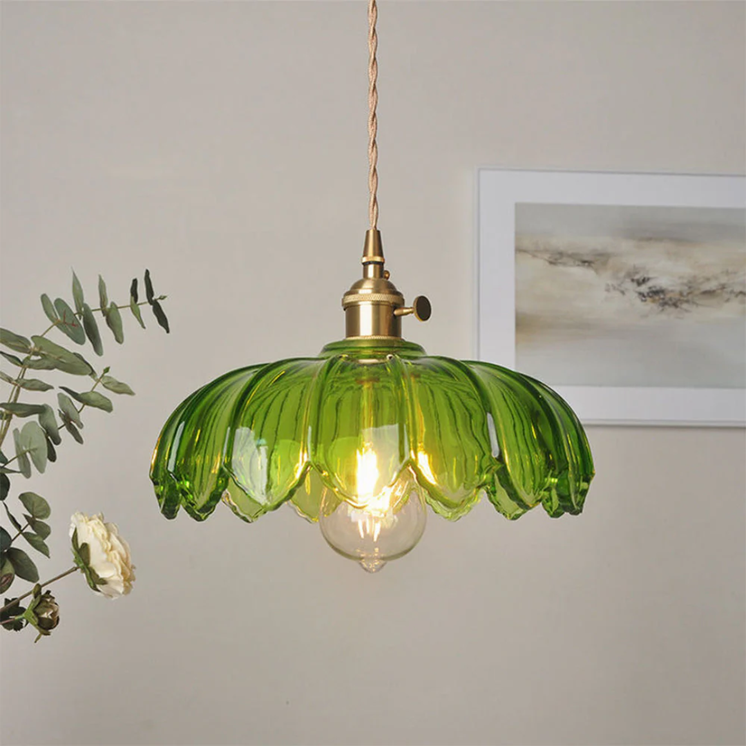 Dauren - Suspension Vintage en Verre