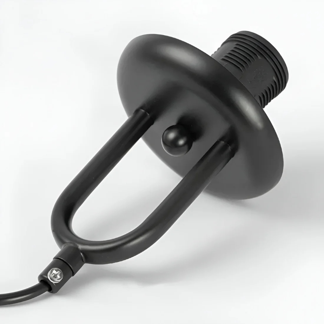 Elea - Lampe Suspendue Rétro En Verre Coloré