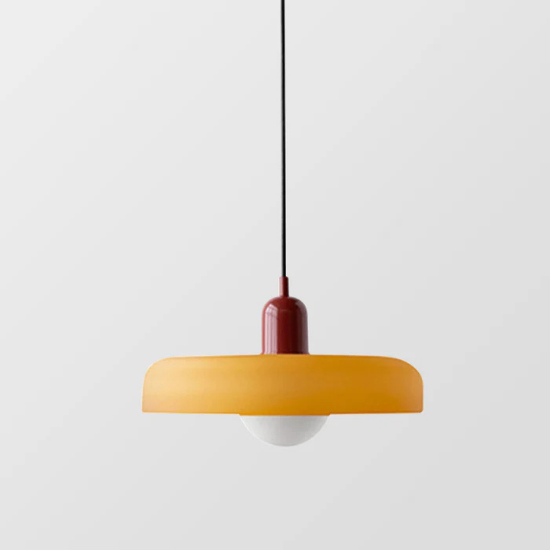 Aube - Lampe Suspendue Design En Verre Coloré
