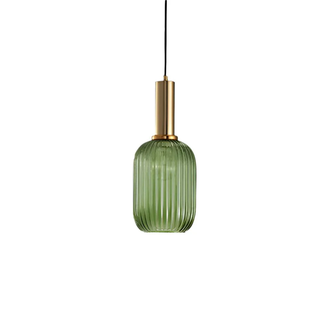 Melia - Lampe Suspendue En Verre Coloré Style Nordique