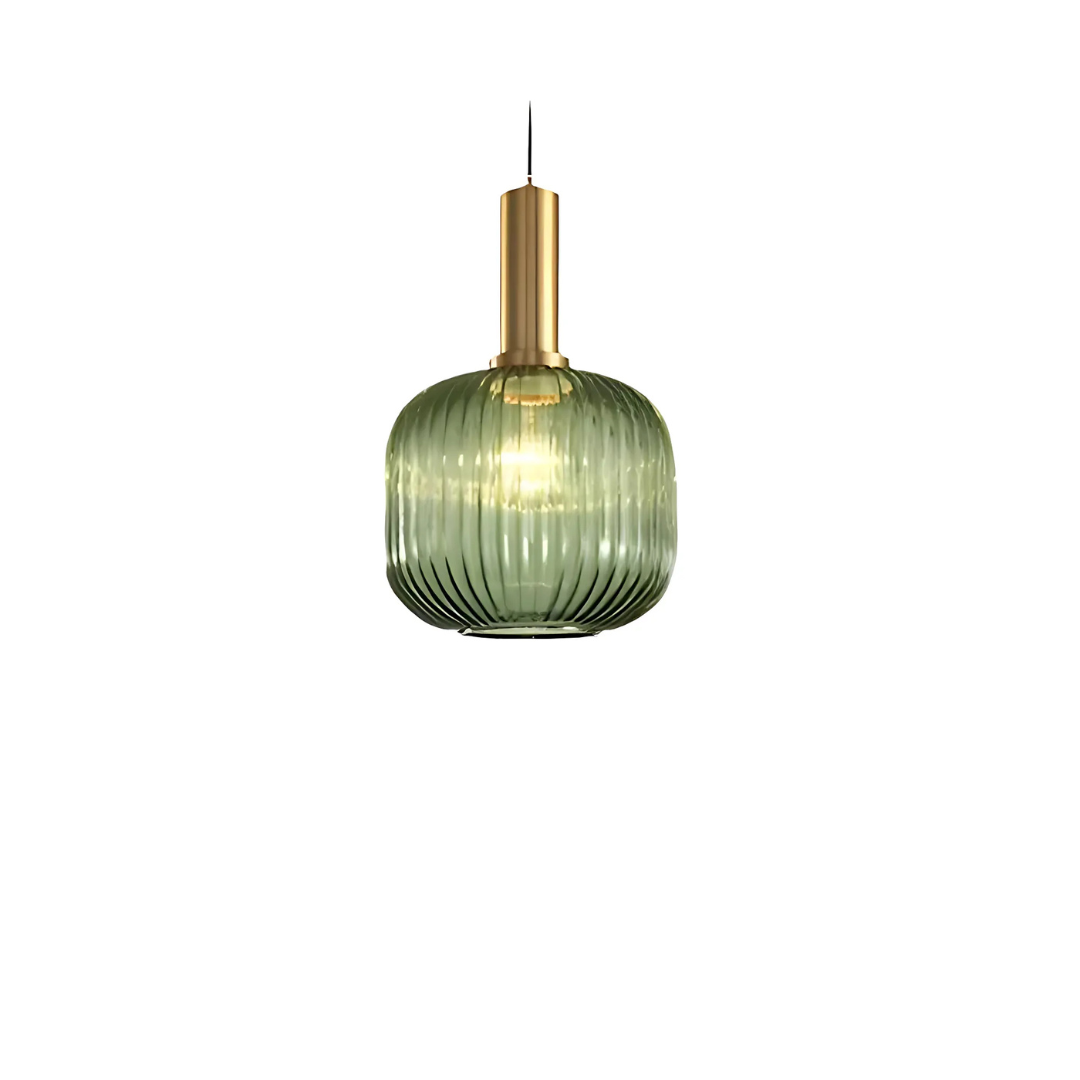 Melia - Lampe Suspendue En Verre Coloré Style Nordique