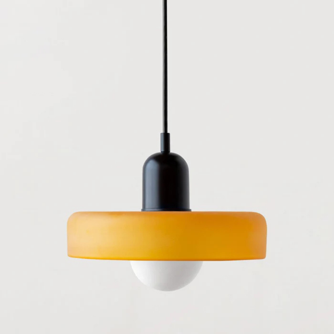 Aube - Lampe Suspendue Design En Verre Coloré