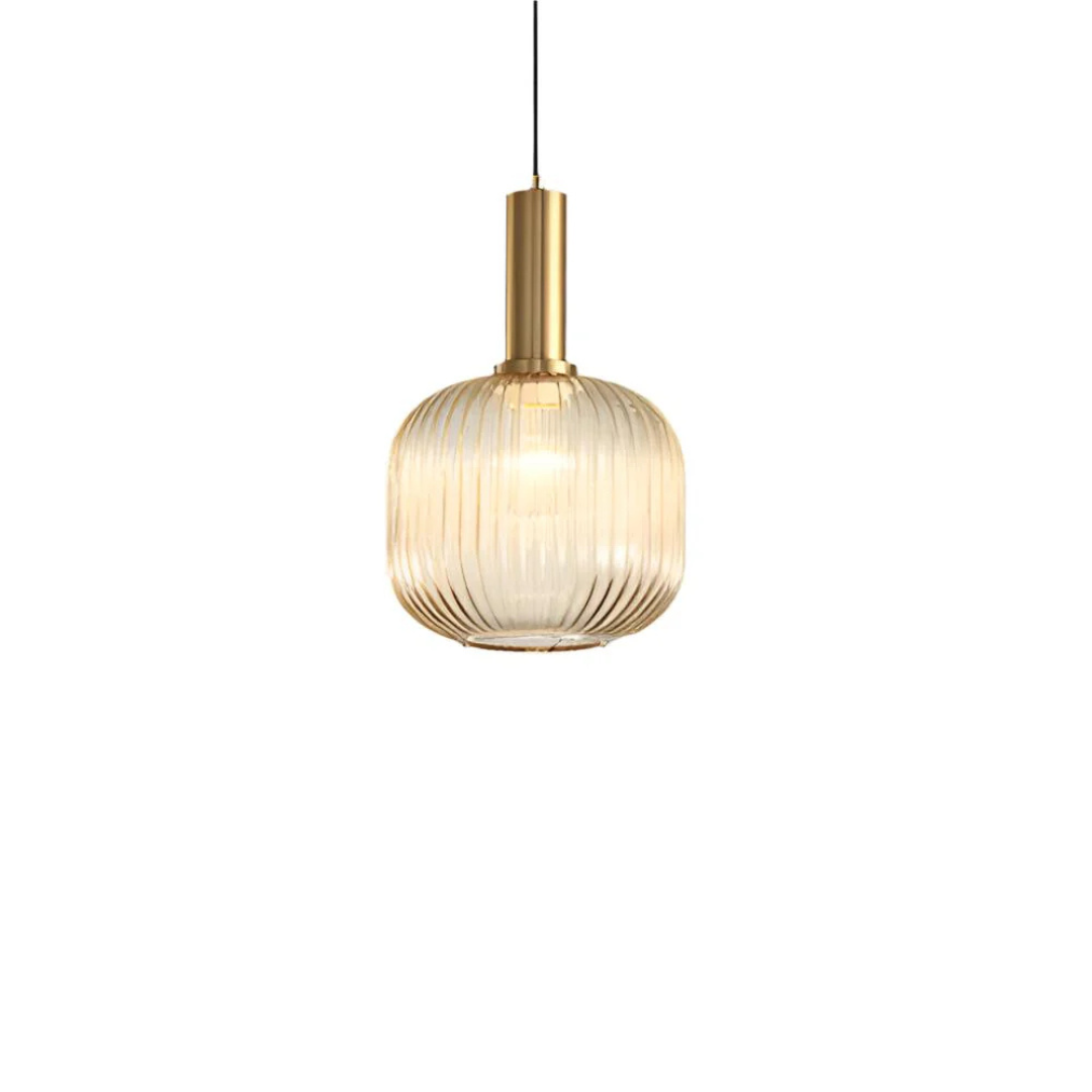 Melia - Lampe Suspendue En Verre Coloré Style Nordique