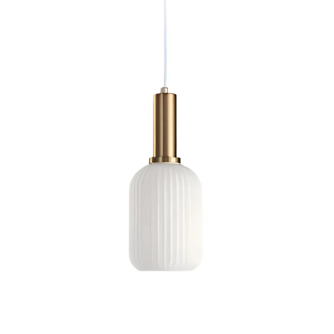 Melia - Lampe Suspendue En Verre Coloré Style Nordique