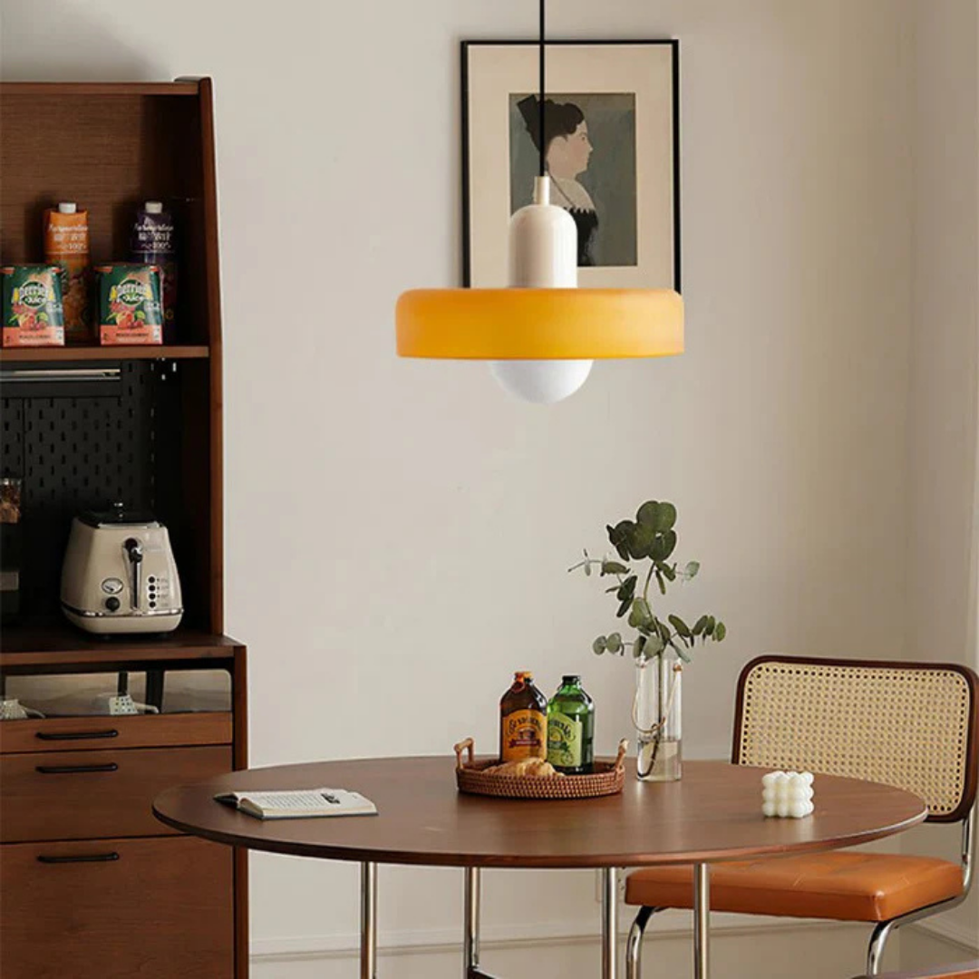 Aube - Lampe Suspendue Design En Verre Coloré