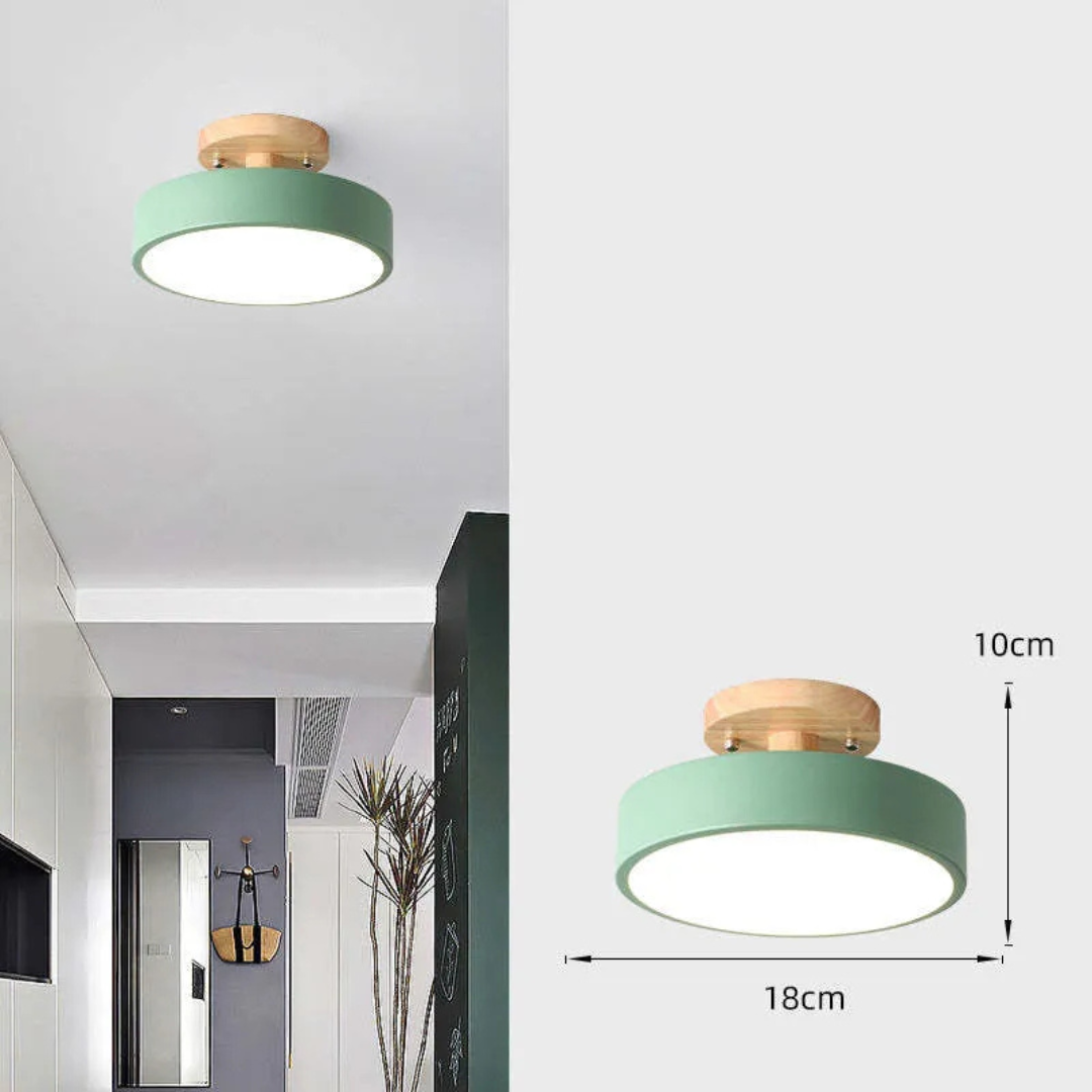 Myrrale – Plafonnier LED en Bois