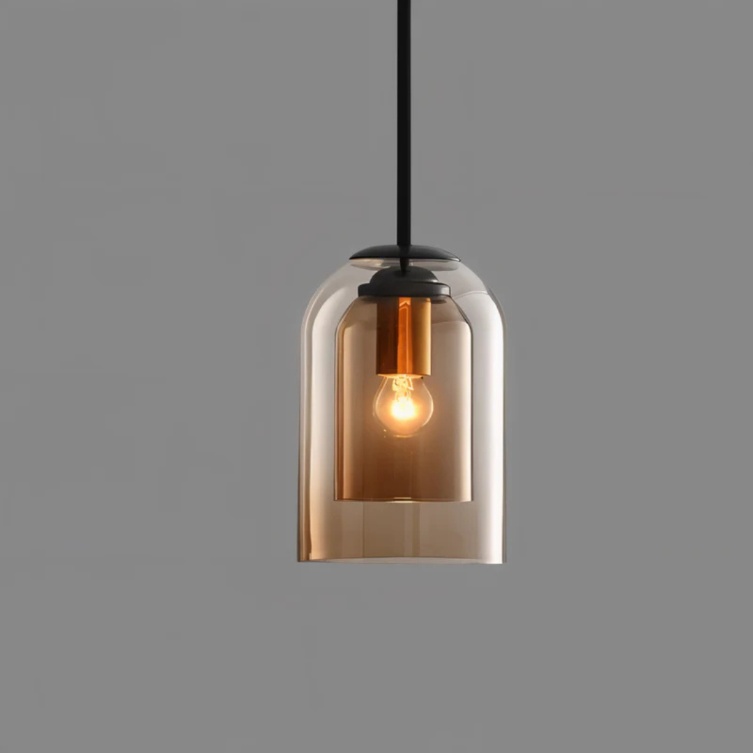 Aurigne – Suspension Moderne en Verre