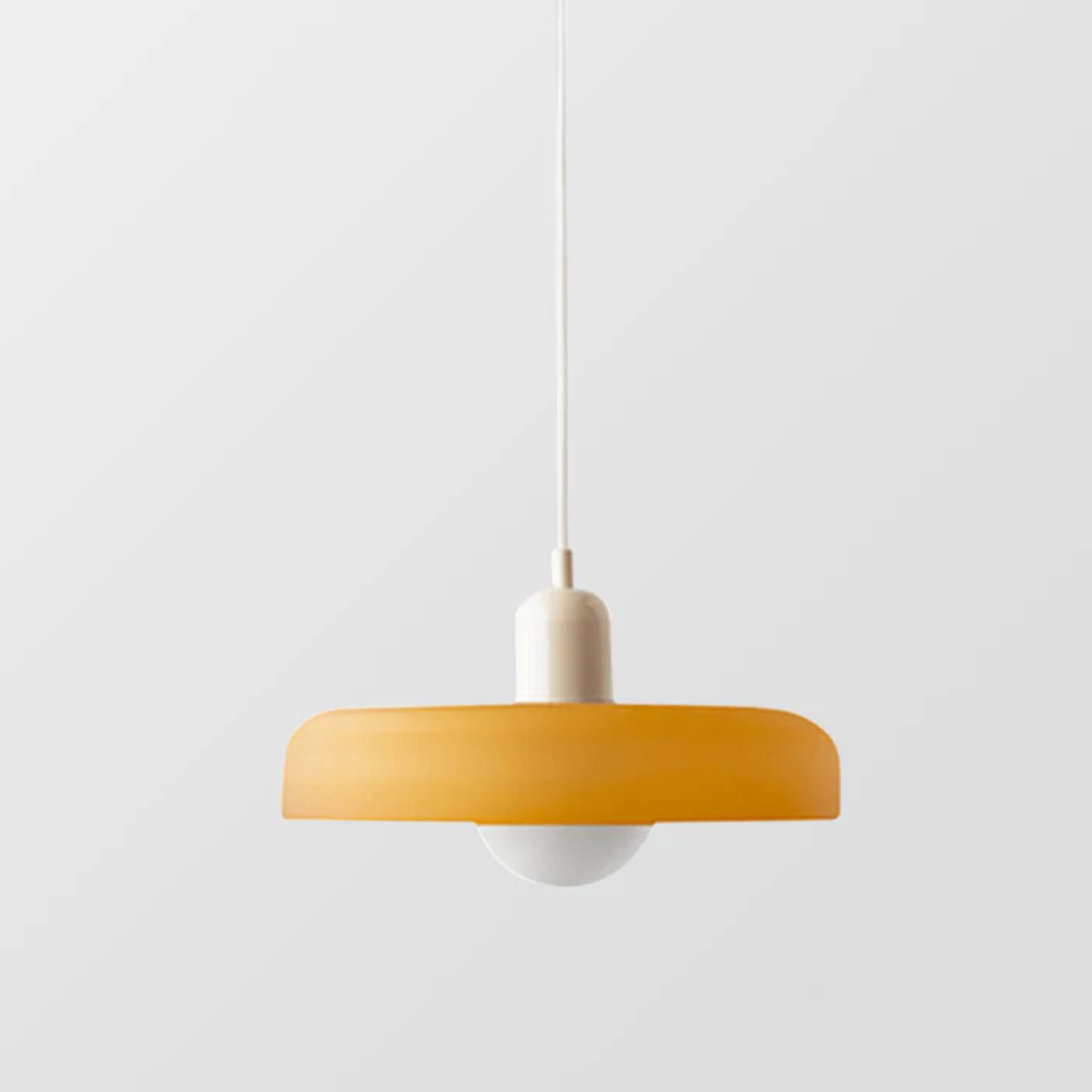 Aube - Lampe Suspendue Design En Verre Coloré