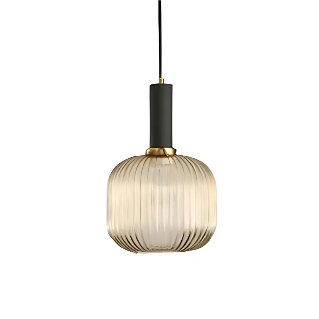Melia - Lampe Suspendue En Verre Coloré Style Nordique