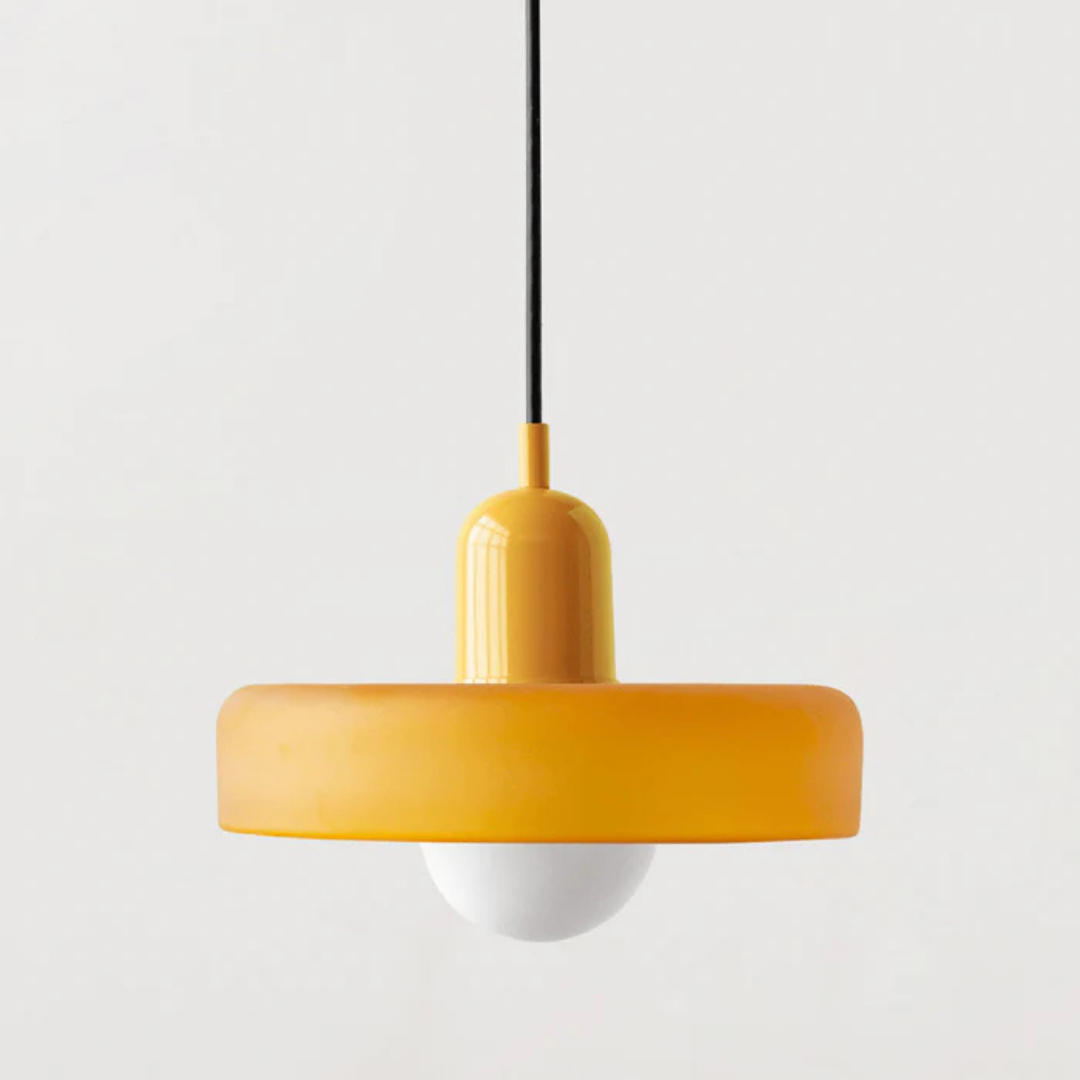 Aube - Lampe Suspendue Design En Verre Coloré
