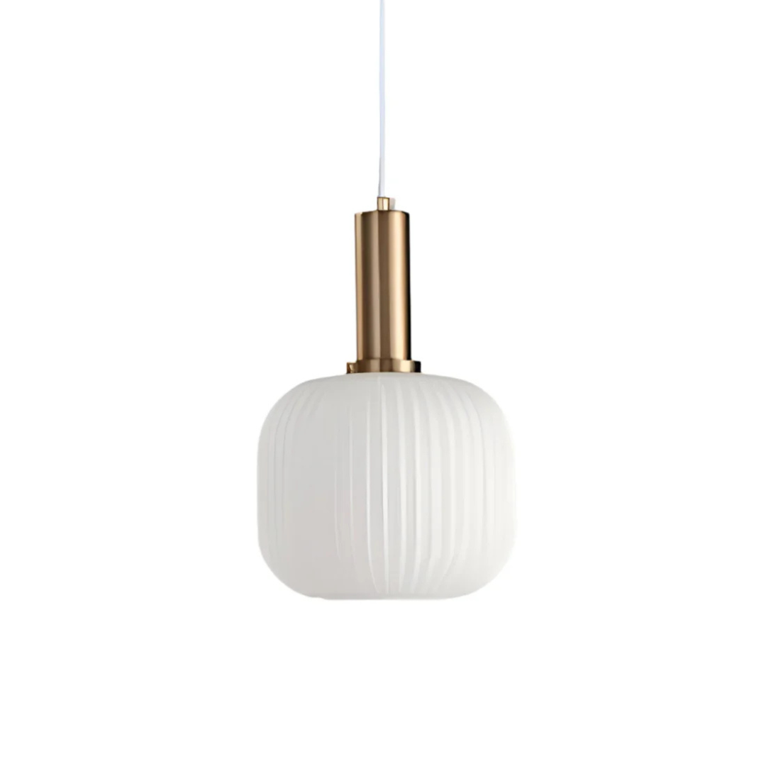 Melia - Lampe Suspendue En Verre Coloré Style Nordique