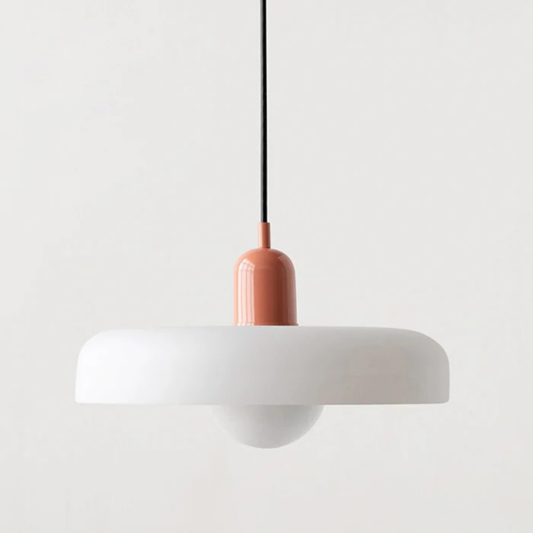Aube - Lampe Suspendue Design En Verre Coloré