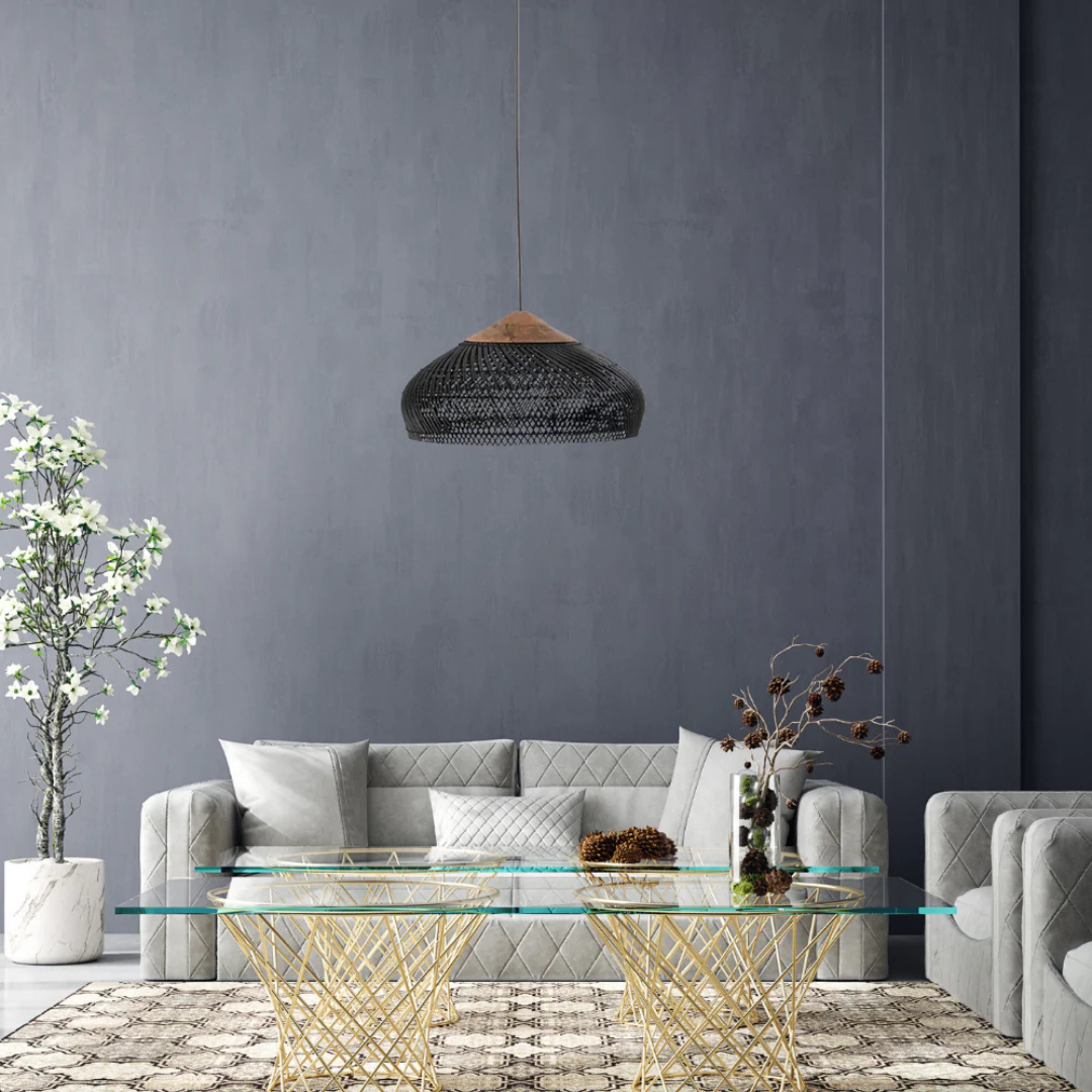 Luxara - Lampe Suspendue Bohème En Rotin