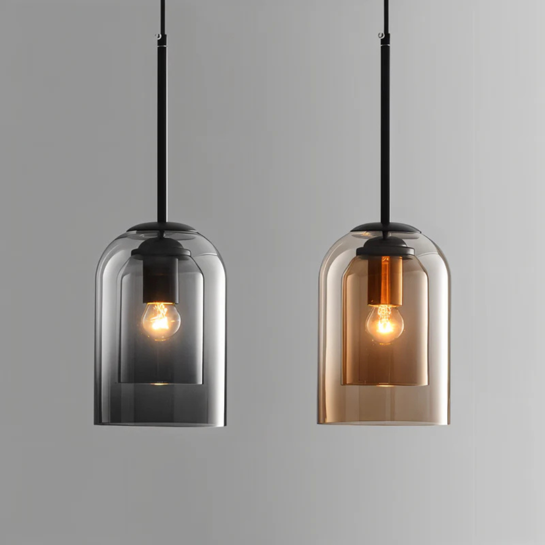 Aurigne – Suspension Moderne en Verre