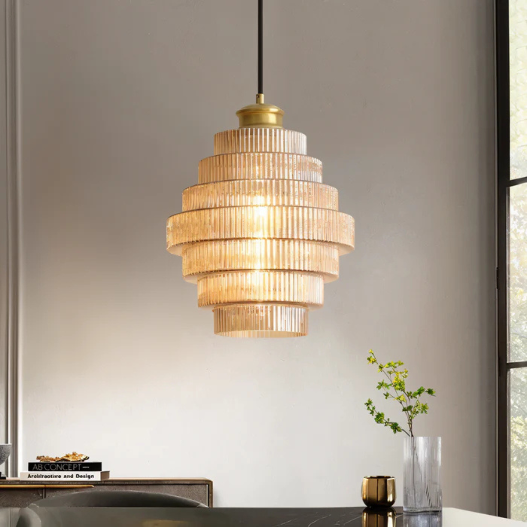 Oréon - Suspension Rétro en Verre