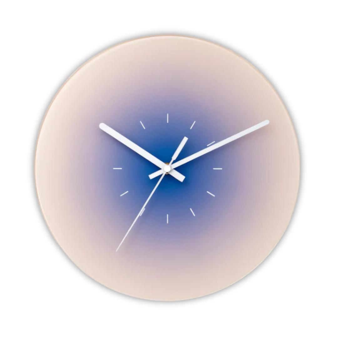 Calia – Horloge Murale Design en Verre