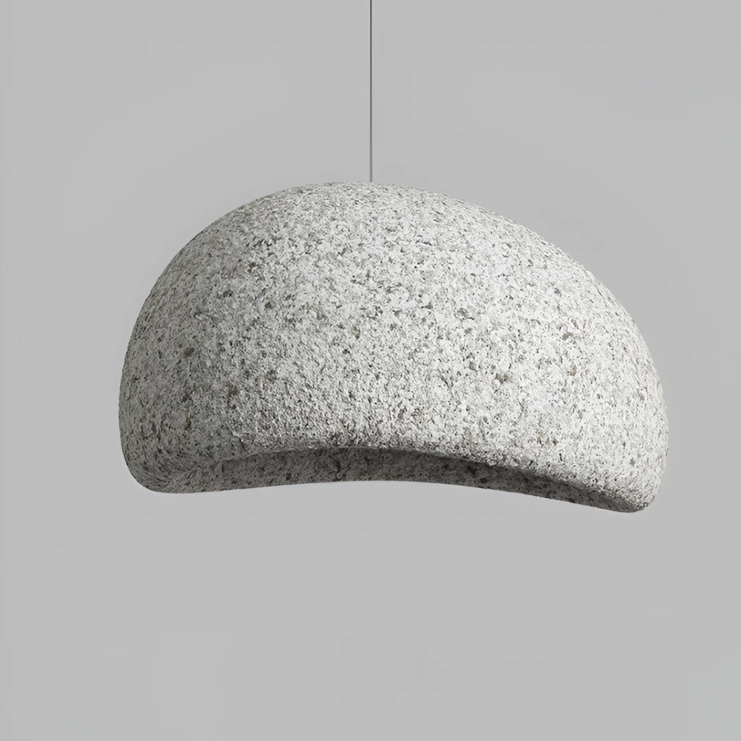 Lune - Lampe Suspendue Design Wabi-Sabi