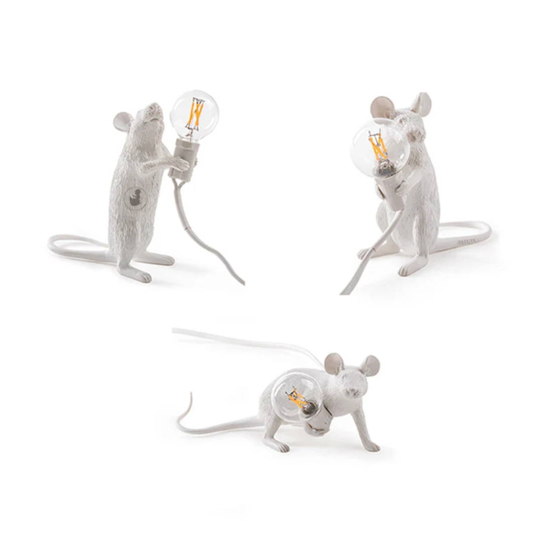 Esmaril - Lampe de Table LED Souris Moderne