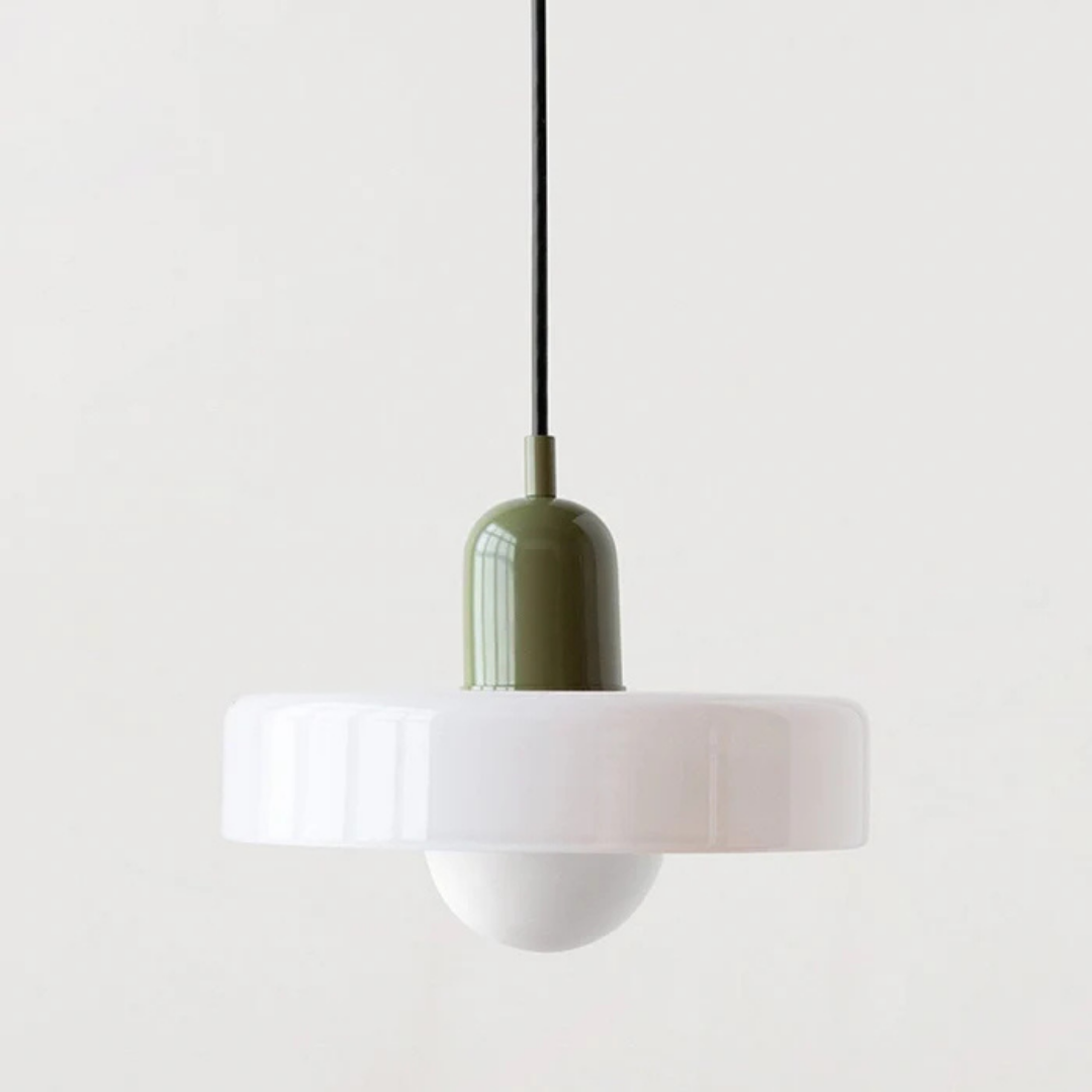 Aube - Lampe Suspendue Design En Verre Coloré