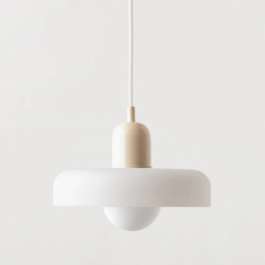 Aube - Lampe Suspendue Design En Verre Coloré
