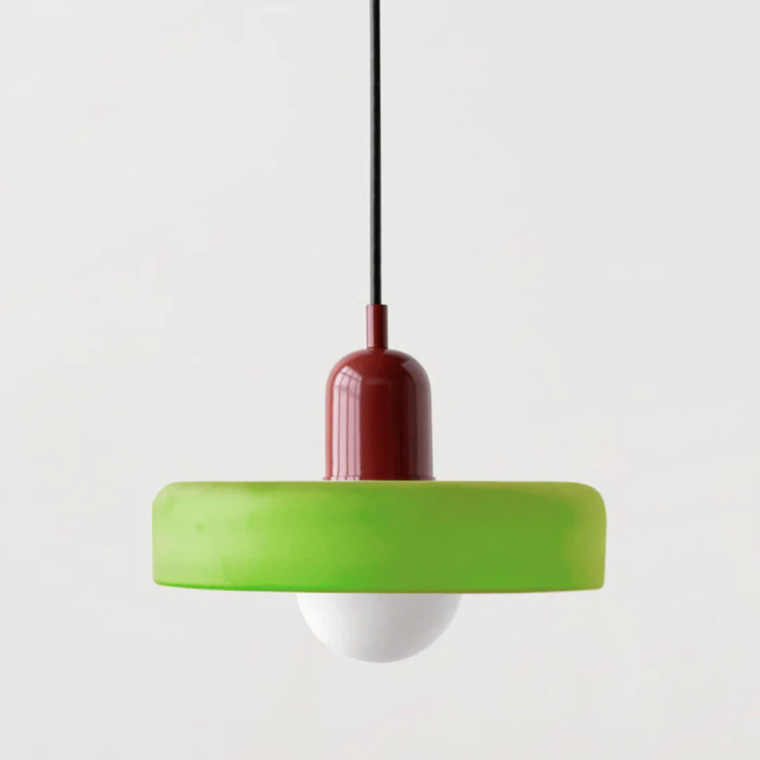 Aube - Lampe Suspendue Design En Verre Coloré