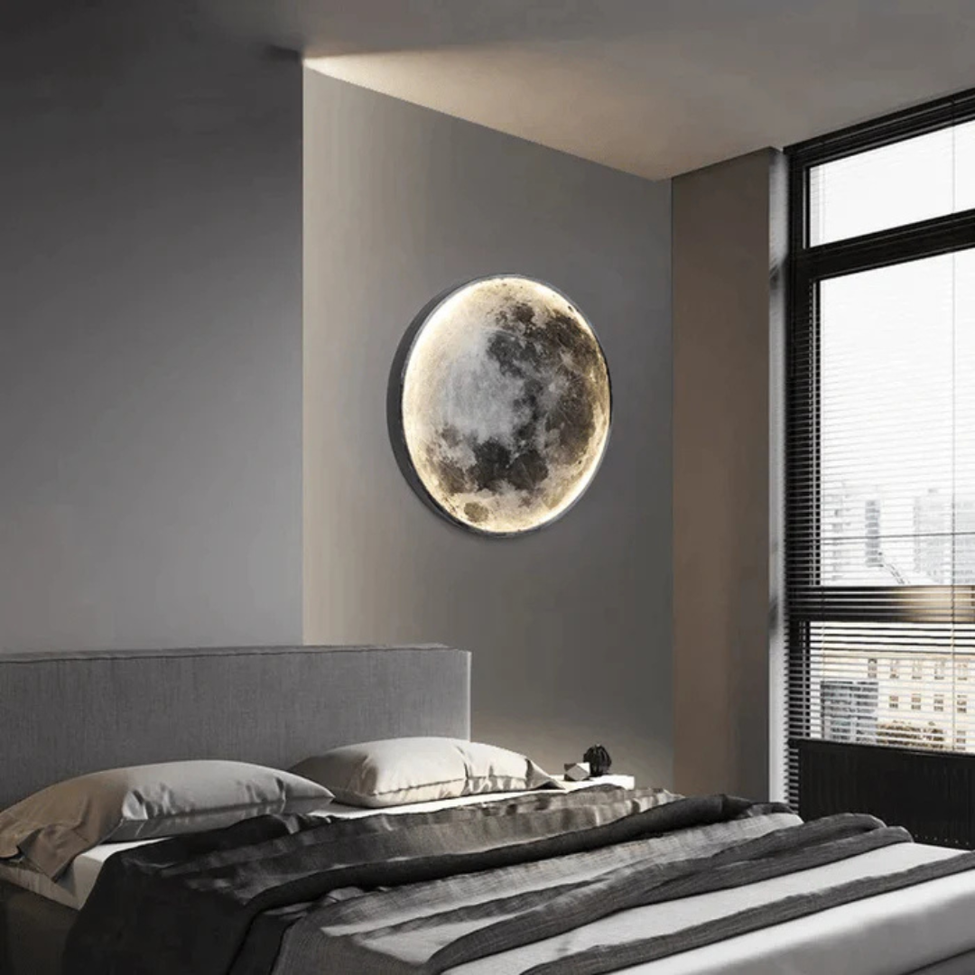 Moon - Applique Murale Lune Dimmable