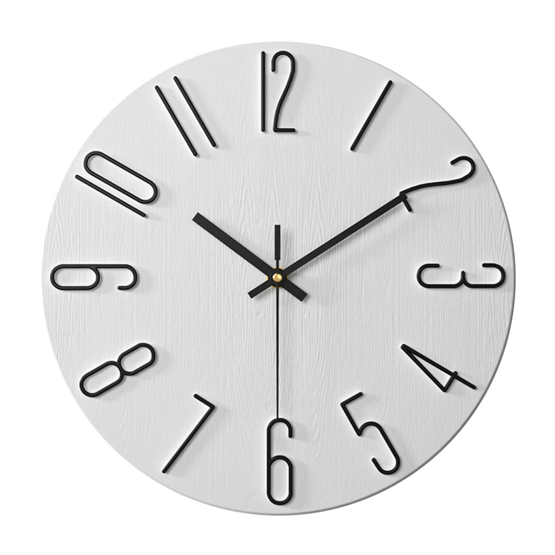 Solia - Horloge Murale Moderne pour le Salon
