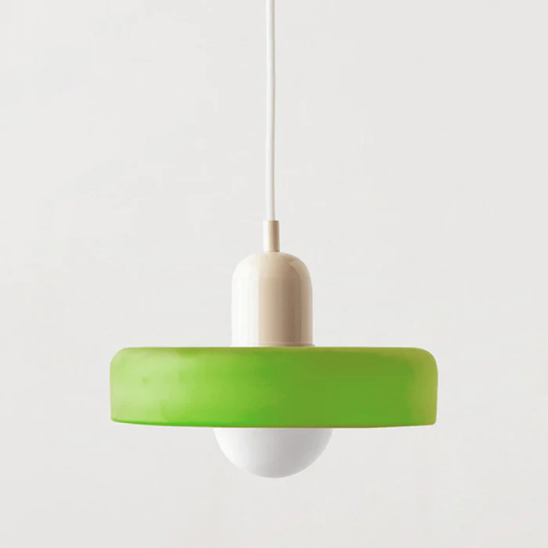 Aube - Lampe Suspendue Design En Verre Coloré