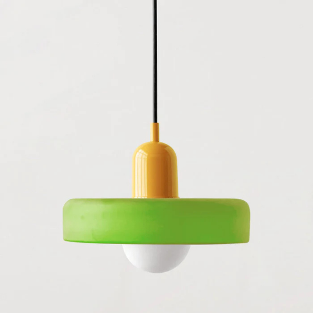 Aube - Lampe Suspendue Design En Verre Coloré