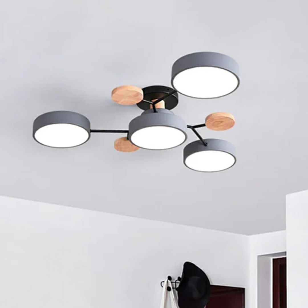 Noria - Plafonnier LED Rond Moderne
