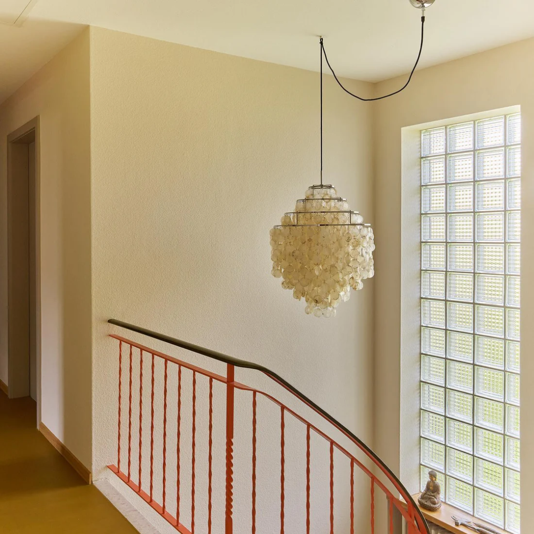 Lorvien - Suspension Vintage en Coquillage Naturel
