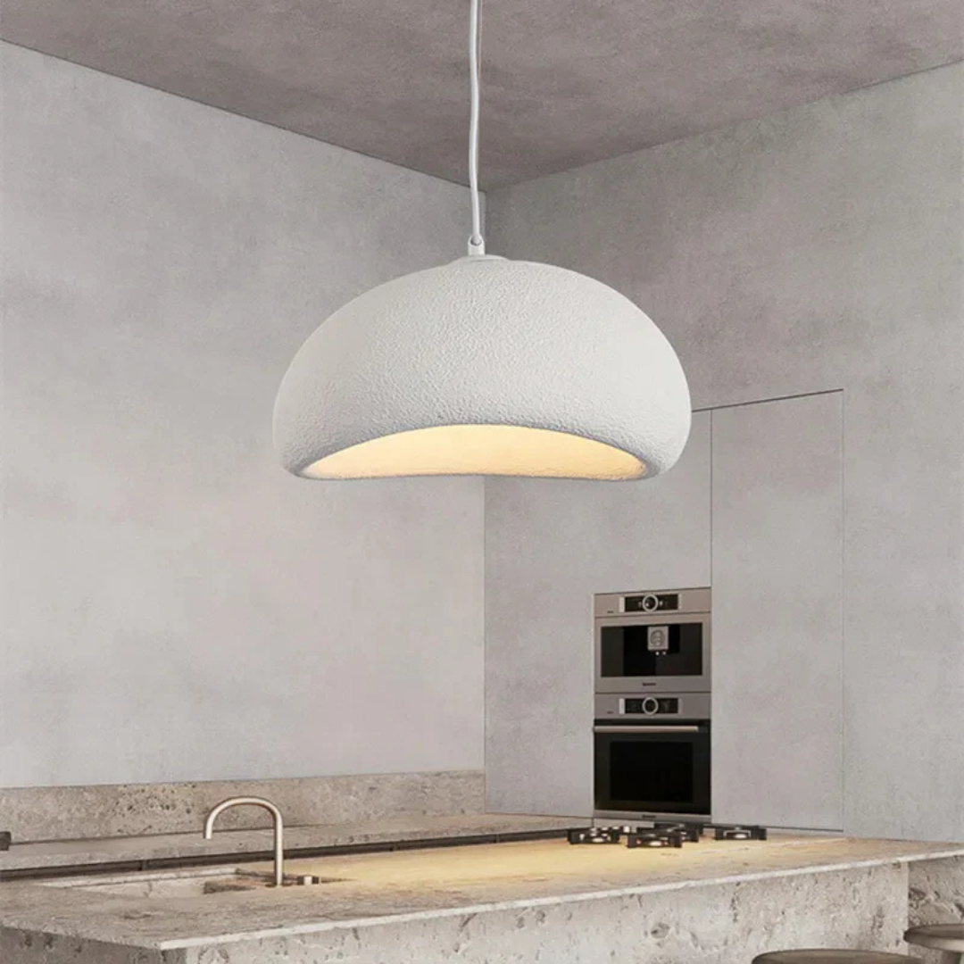 Lune - Lampe Suspendue Design Wabi-Sabi