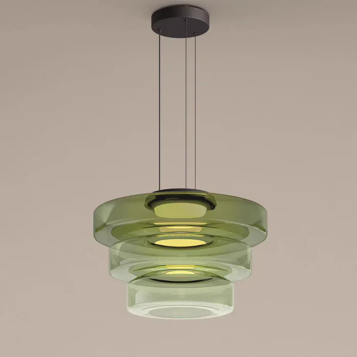 Cindral - Suspension en Verre Style Bauhaus