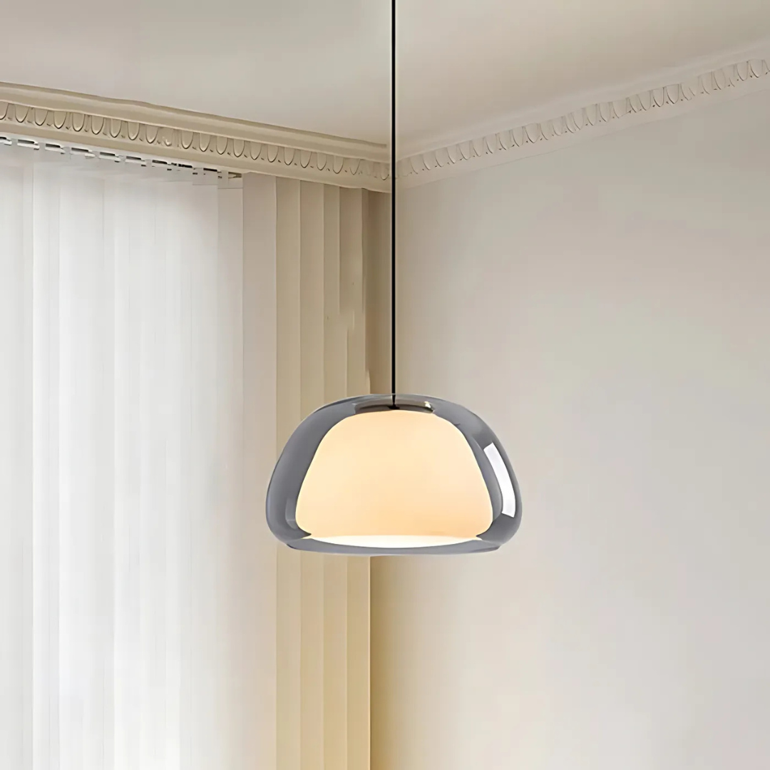 Aural - Suspension Moderne en Verre pour Salon & Salle à Manger